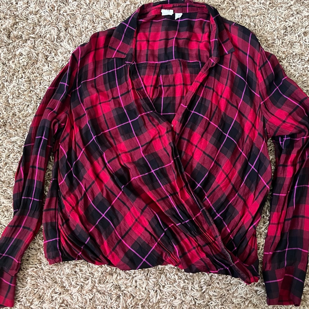 Gap plaid shirt